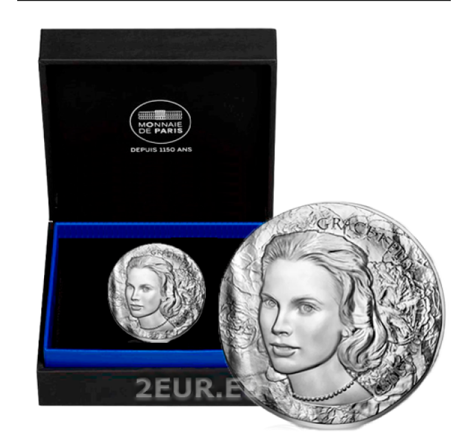 Frankrijk 10 euro zilveren munt Proof 2022 - Vrouwen van de wereld – Grace Kelly