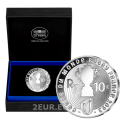 Frankrijk 10 euro zilveren munt Proof 2022 - Wereldbeker Rugby Frankrijk 2023 - embleem