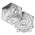 Frankrijk 10 euro zilveren munt 2021 - Marianne - Olympische Zomerspelen Tokio 2020 - Parijs 2024 - 2021