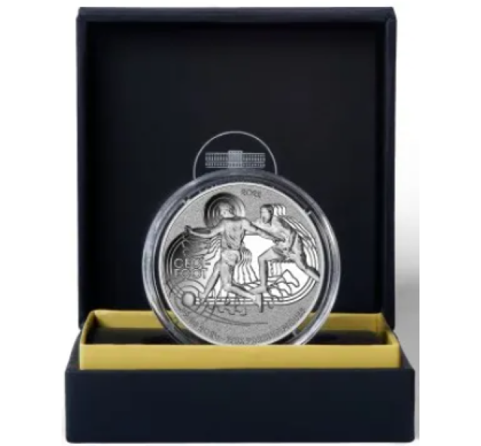 Frankrijk 10 euro zilveren munt Proof 2022 - Sportblind voetbal