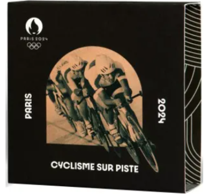 Frankrijk 10 euro zilveren munt Proof 2022 - Sport Fietsen