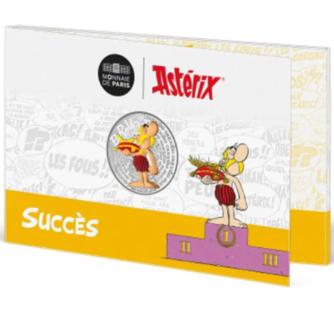 Frankrijk 50 euro zilveren munt 2022 - Asterix - Bravo - Succes