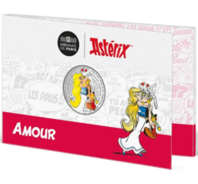 Frankrijk 50 euro zilveren munt 2022 - Asterix - Liefde