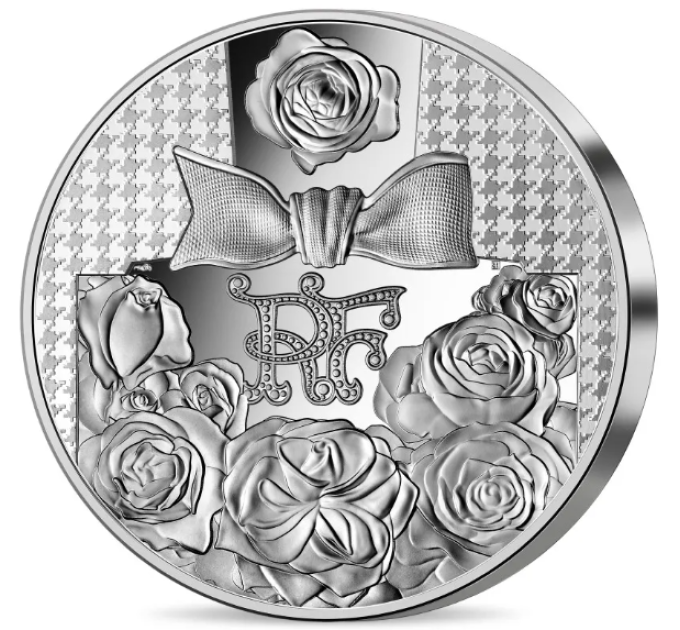 Frankrijk 50 euro zilveren munt Proof 2021 - Franse uitmuntendheid - Dior