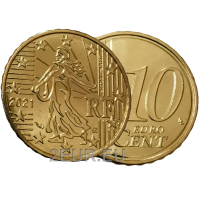 Frankrijk 10 cent UNC 2021