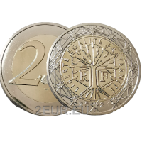 Frankrijk 2 euro UNC 2021