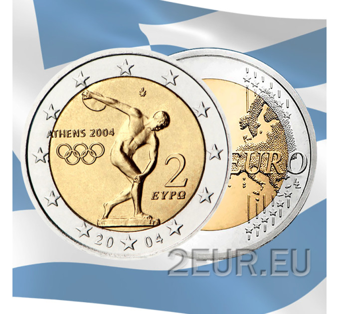 Griekenland 2 euro UNC 2004 - XXVIII. Olympische Zomerspelen in Athene
