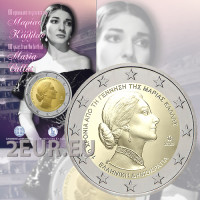 Griekenland 2 euro BU 2023 - 100ste verjaardag van de geboorte van Maria Callas