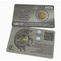Griekenland 2 euro BU 2026 - 100 JAAR NA DE OPRICHTING VAN DE ACADEMIE VAN ATHENE