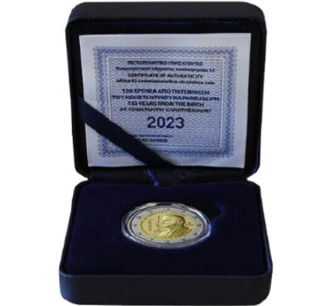 Griekenland 2 euro Proof 2023 - 150e verjaardag van de geboorte van Constantin Caratheodory