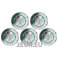 Duitsland 10 euro UNC 2022 - Ten dienste van de samenleving - Verpleegkunde - ADFGJ
