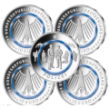 Duitsland 10 euro UNC 2024 - Ten dienste van de samenleving - Politie - ADFGJ