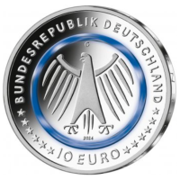 Duitsland 10 euro UNC 2024 - Ten dienste van de samenleving - Politie