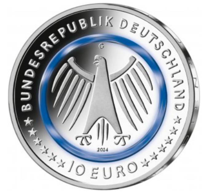 Duitsland 10 euro UNC 2024 - Ten dienste van de samenleving - Politie