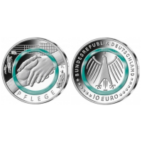 Duitsland 10 euro UNC 2022 - Ten dienste van de samenleving - Verpleegkunde