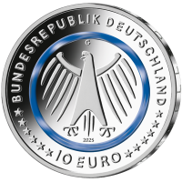 Duitsland 10 euro UNC 2025 - Ten dienste van de samenleving - Agentschap voor technische bijstand