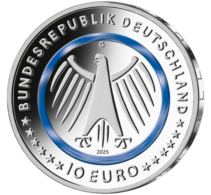 Duitsland 10 euro UNC 2025 - Ten dienste van de samenleving - Agentschap voor technische bijstand