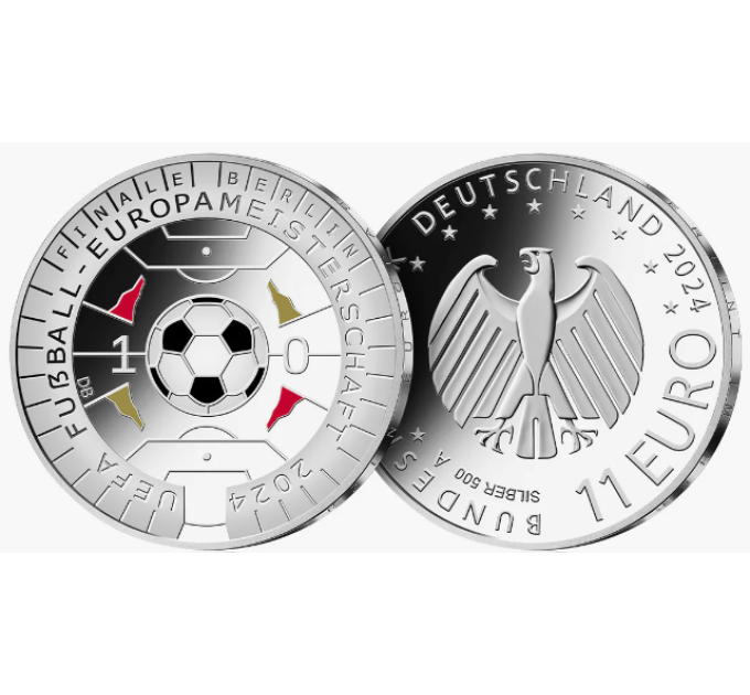 Duitsland 11 euro UNC 2024 - UEFA Europees kampioenschap voetbal