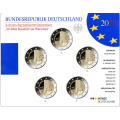 Duitsland 2 Euromuntset  BU 2020 - 50 jaar sinds de Kniefall von Warschau - Kniebuiging van Warschau - ADFGJ