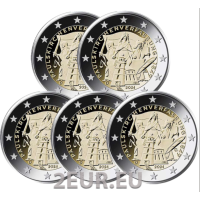 Duitsland 2 euro UNC 2024 - 175 jaar Paulskirche-grondwet - ADFGJ