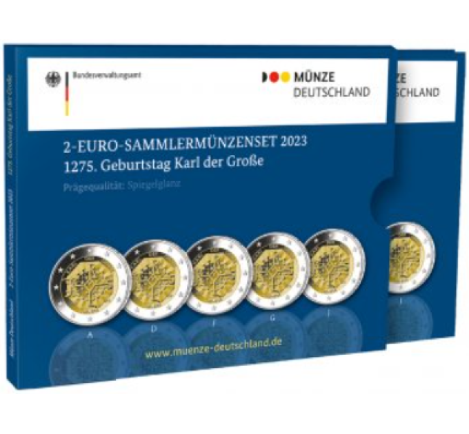 Duitsland 2 euro proof 2023 - 1275e verjaardag van de geboorte van Karel de Grote