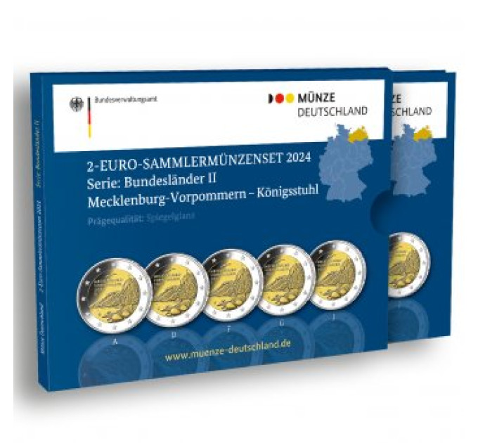 Duitsland 2 euro proof 2024 - Mecklenburg-Vorpommern