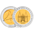 Duitsland 2 euro UNC 2006 - Holstentor in Lübeck - J - Hamburg