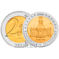 Duitsland 2 euro UNC 2009 - Saarland Ludwigskirche Saarbrucken - J - Hamburg