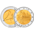 Duitsland 2 euro UNC 2010 - Stadhuis en Roland - F - Stuttgart