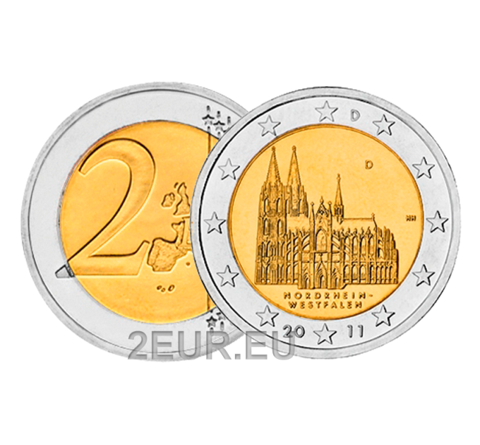 Duitsland 2 euro UNC 2011 - Noordrijn-Westfalen - D - München