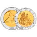 Duitsland 2 euro UNC 2012 - BEIEREN - A - Berlijn