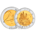 Duitsland 2 euro UNC 2012 - BEIEREN - D - München