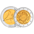 Duitsland 2 euro UNC 2012 - 10 Jaar Euro Cash - G - Karlsruhe