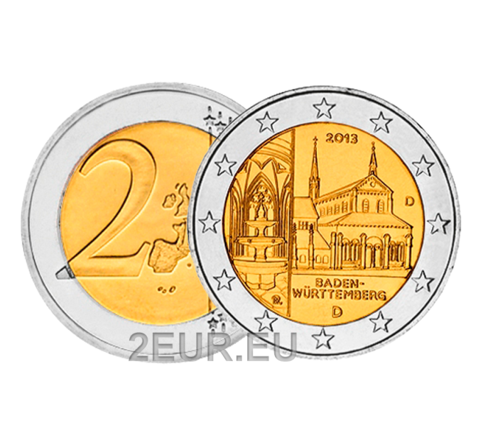 Duitsland 2 euro UNC 2013 - Baden Württemberg - A - Berlijn