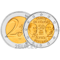 Duitsland 2 euro UNC 2013 - 50 jaar Elyséeverdrag - J - Hamburg