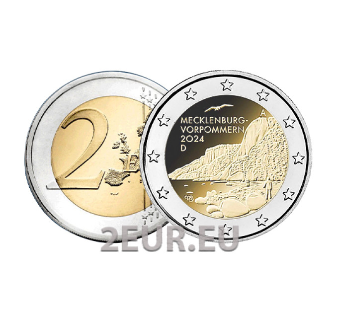 Duitsland 2 euro UNC 2024 - Mecklenburg-Vorpommern - A