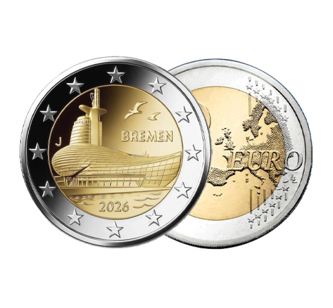 Duitsland 2 euro UNC 2026 - Bremen