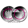 Duitsland 5 euro UNC 2021 - Poolzone - G - Karlsruhe