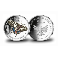 Duitsland 5 euro UNC 2023-1 - De wondere wereld van insecten - Zwaluwstaart Duitsland 5 euro UNC 2023-1 - De wondere wereld van insecten - Zwaluwstaart