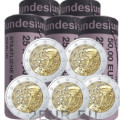 Duitsland 2 euro rollen UNC 2022 - 35 jaar Erasmusprogramma - ADFGJ