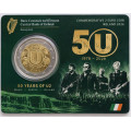 Ierland 2 euro BU 2026 - 50-jarig jubileum van U2