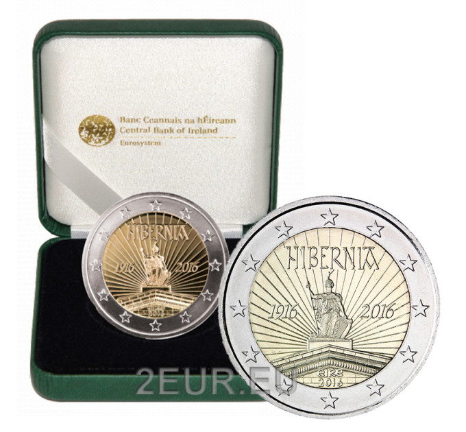 Ierland 2 euro proof 2016 - 100 jaar sinds de Paasopstand van 1916 in Ierland