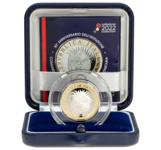 Italy 5 euro 2021 - Bedreigde Dieren - Ijsbeer