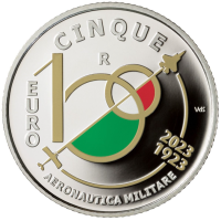 Italië 5 euro Zilver PROOF 2023 - Honderdjarig jubileum van de Italiaanse luchtmacht