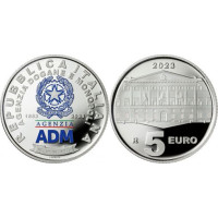 Italië 5 euro Zilver PROOF 2023 - 170-jarig jubileum van het Douane- en Monopolieagentschap - ADM