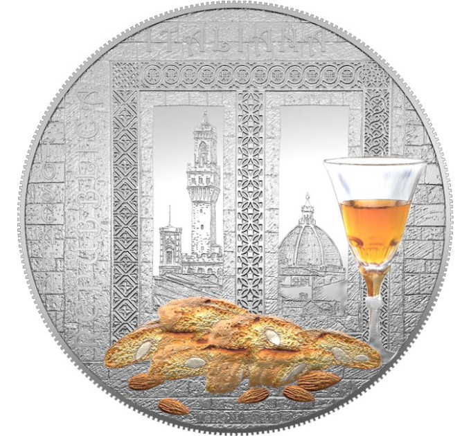 ITALIË 5 EURO BE 2024 - Italiaanse eet- en wijncultuur - Vinsanto en Cantucci – Toscane