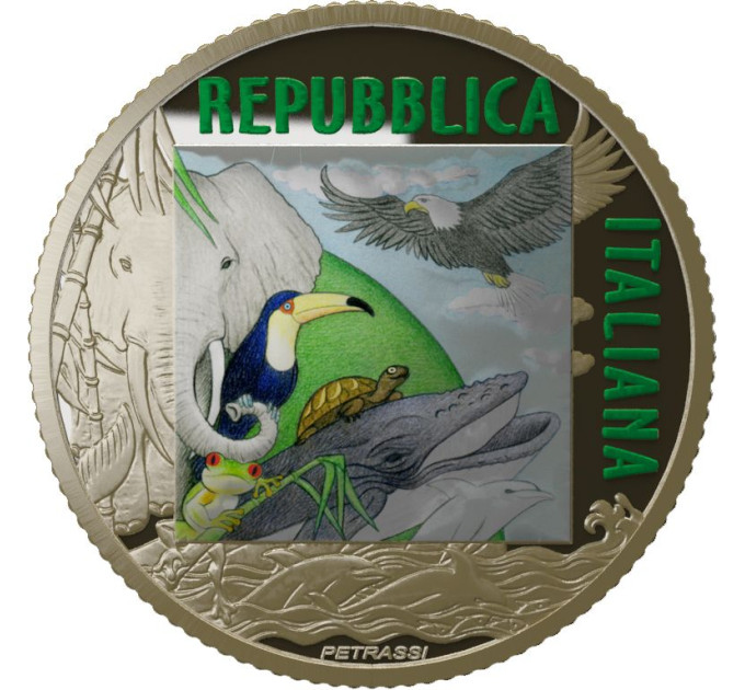 Italy 5 euro 2024 - Bedreigde Dieren - Koala