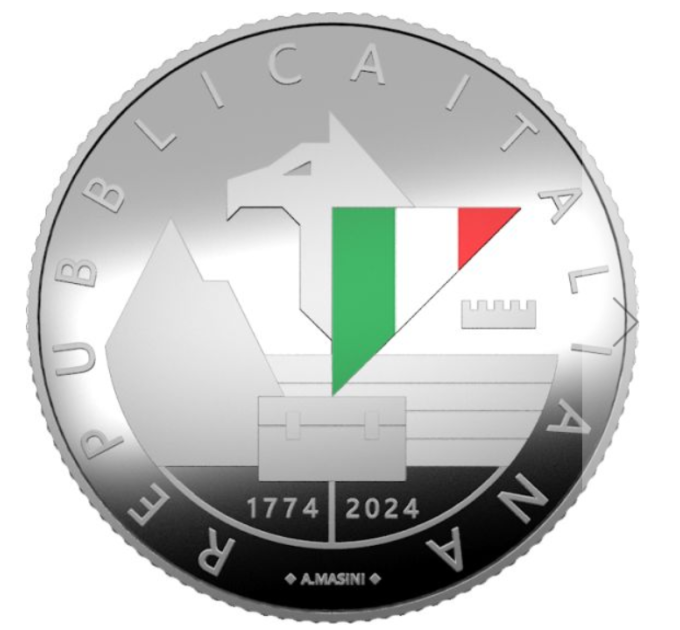 Italië 5 euro Zilver PROOF 2024 - 250e verjaardag van de oprichting van de Financiële Garde