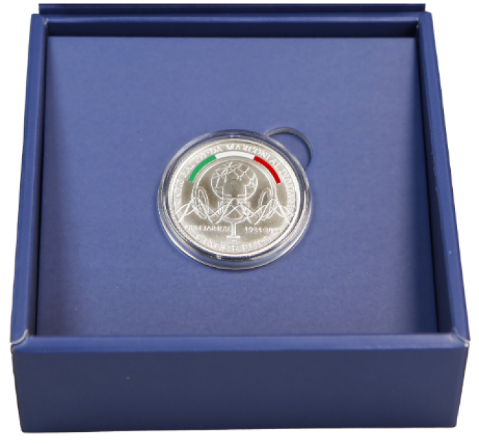 Italië 5 euro Zilver PROOF 2024 - 150e verjaardag van de geboorte van Guglielmo Marconi en 100 jaar sinds de eerste radio-uitzending in Italië