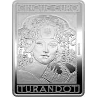Italië 5 euro Zilver PROOF 2024 - 100 jaar na de dood van Giacomo Puccini
